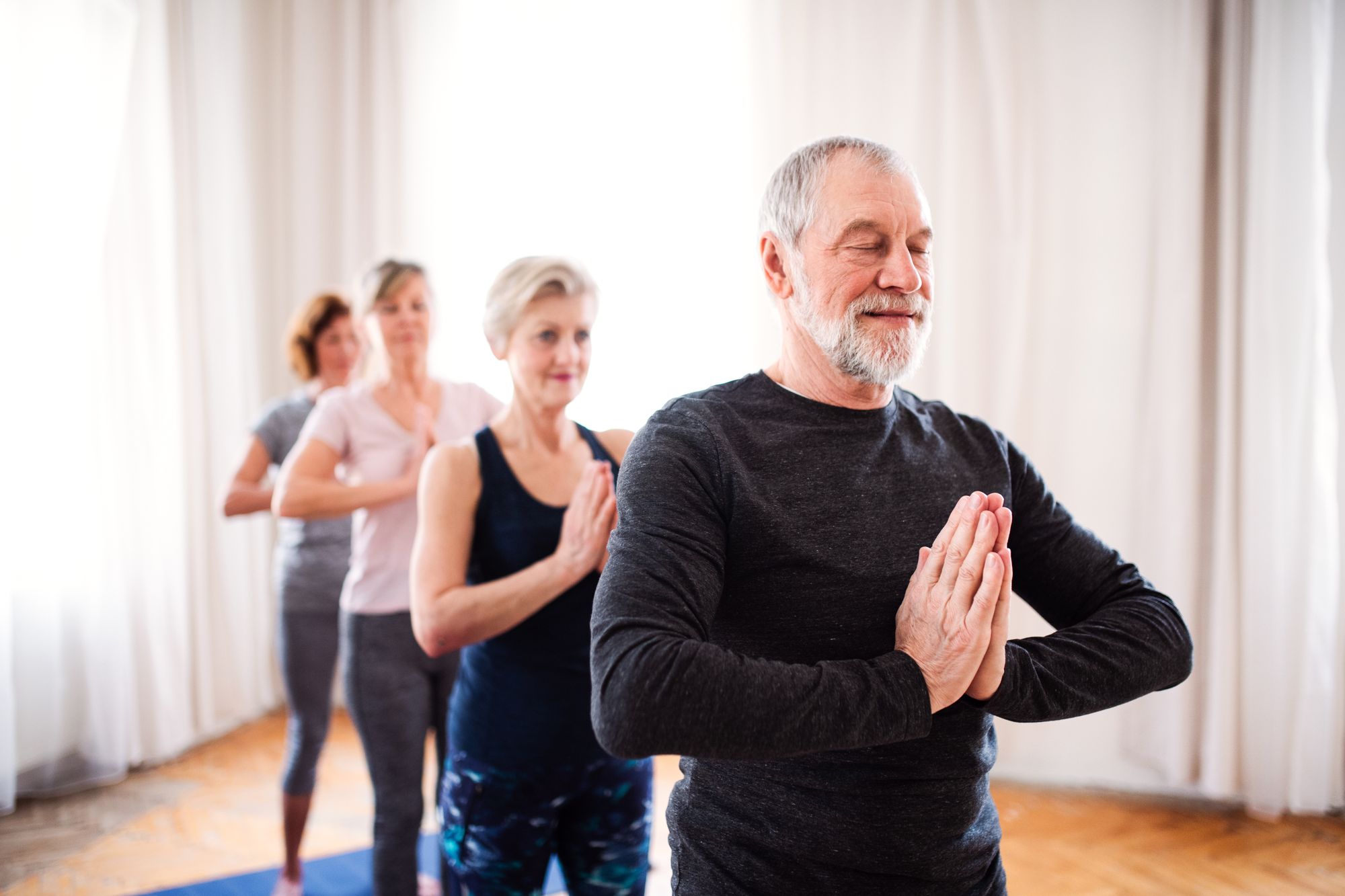 Yoga for Graceful Aging: Understanding Home Workout while Staying Safe
