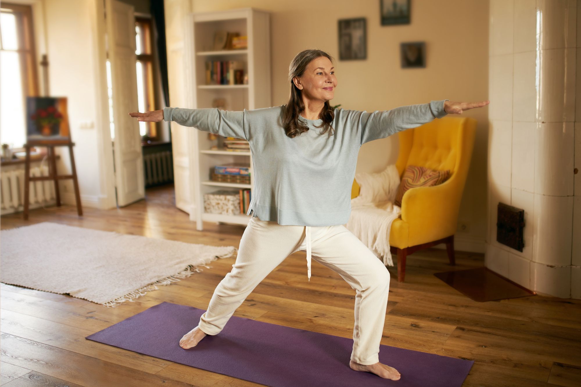 Age Gracefully with Oseterics Yoga App !